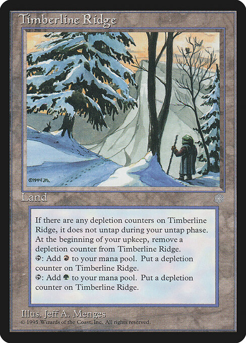 Timberline Ridge — art by Jeff A. Menges