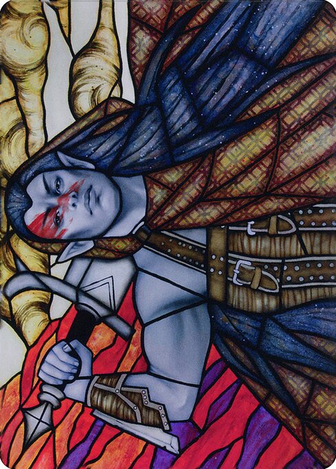 Radha, Coalition Warlord // Radha, Coalition Warlord — art by Carly Mazur