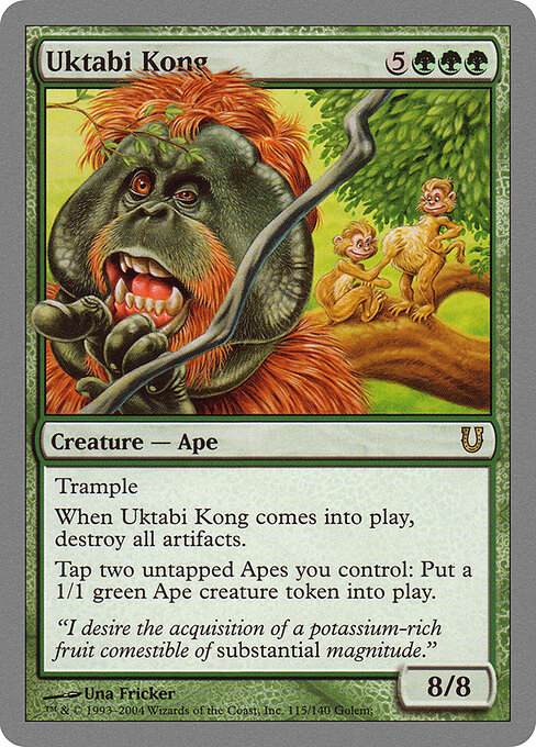 Uktabi Kong — art by Una Fricker