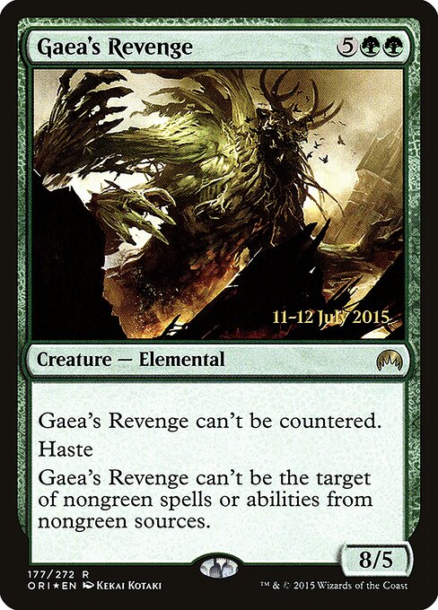 Gaea's Revenge — art by Kekai Kotaki