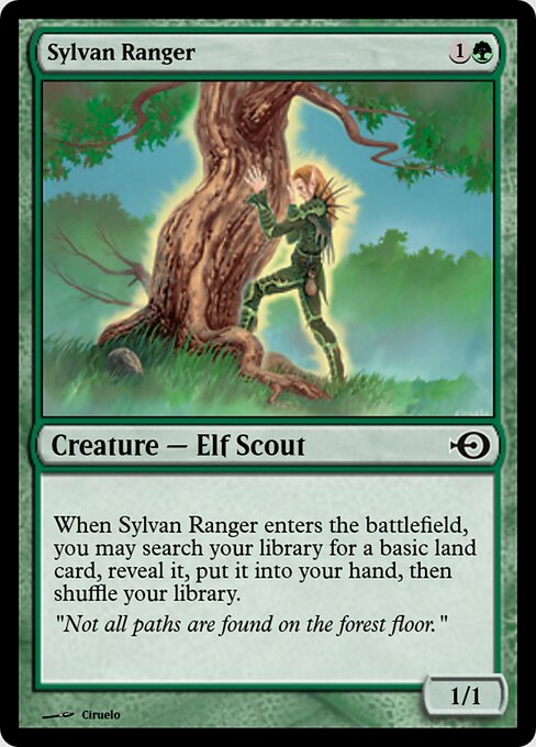Sylvan Ranger — art by Ciruelo
