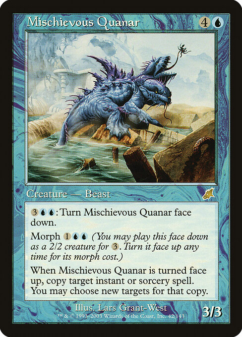 Mischievous Quanar — art by Lars Grant-West