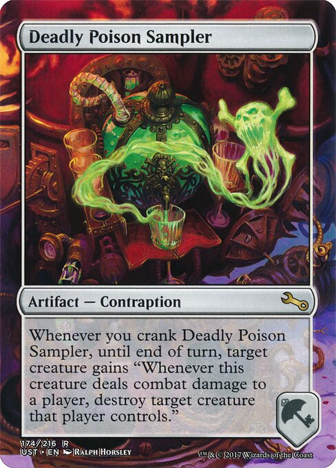 Deadly Poison Sampler — art by Ralph Horsley