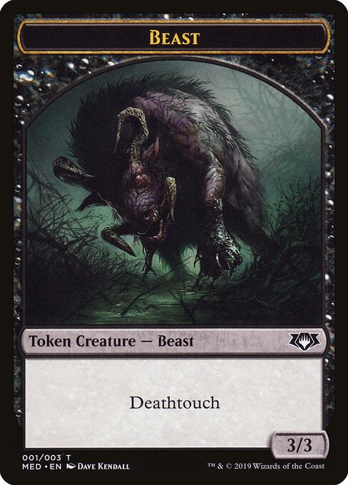Beast — art by Dave Kendall