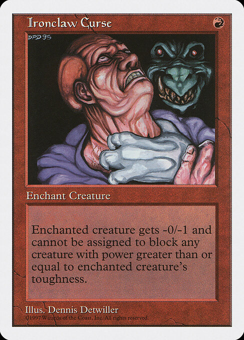 Ironclaw Curse — art by Dennis Detwiller