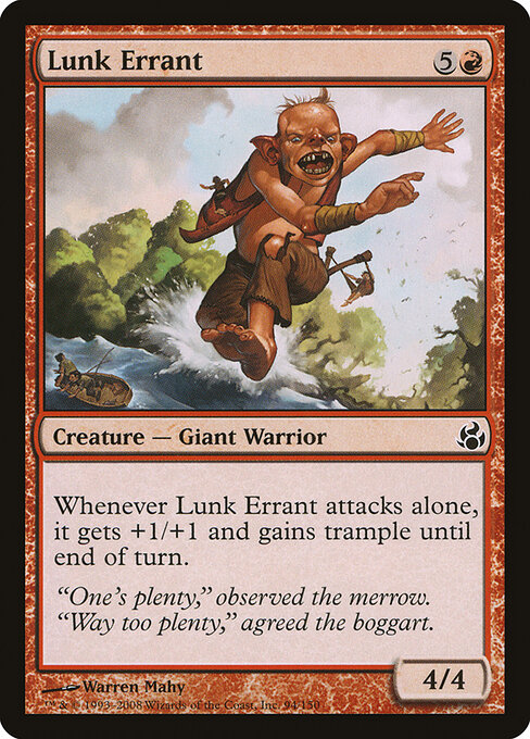 Lunk Errant — art by Warren Mahy