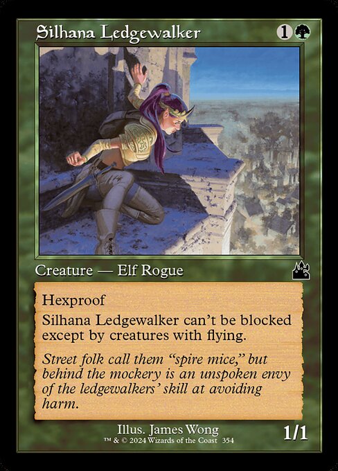 Silhana Ledgewalker — art by James Wong