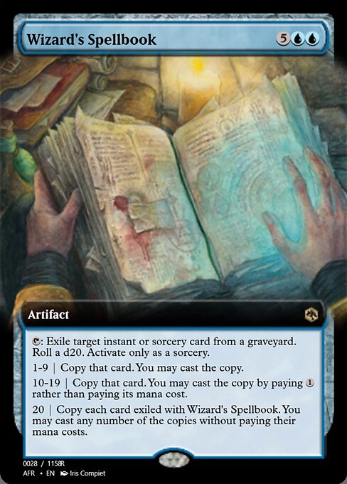 Wizard's Spellbook — art by Iris Compiet