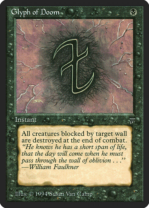 Glyph of Doom — art by Susan Van Camp