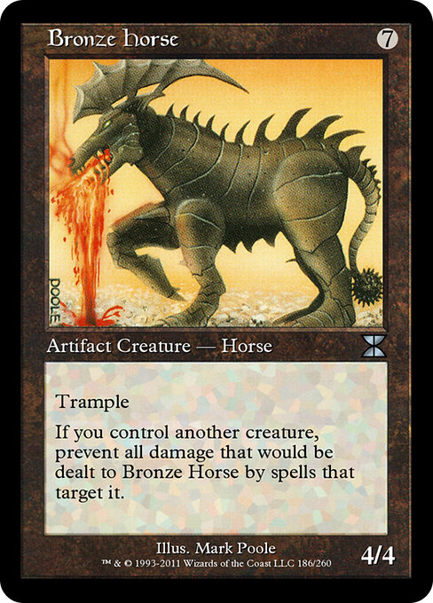 Bronze Horse — art by Mark Poole