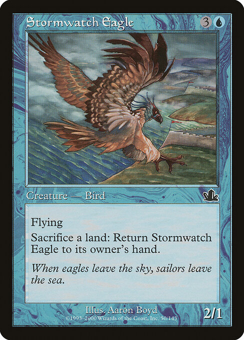 Stormwatch Eagle — art by Aaron Boyd