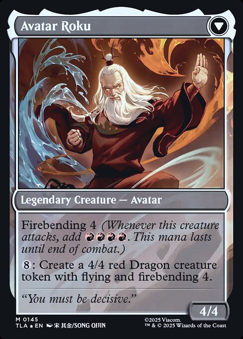 The Legend of Roku // Avatar Roku — art by Song Qijin