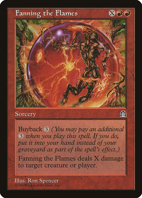 Fanning the Flames — art by Ron Spencer