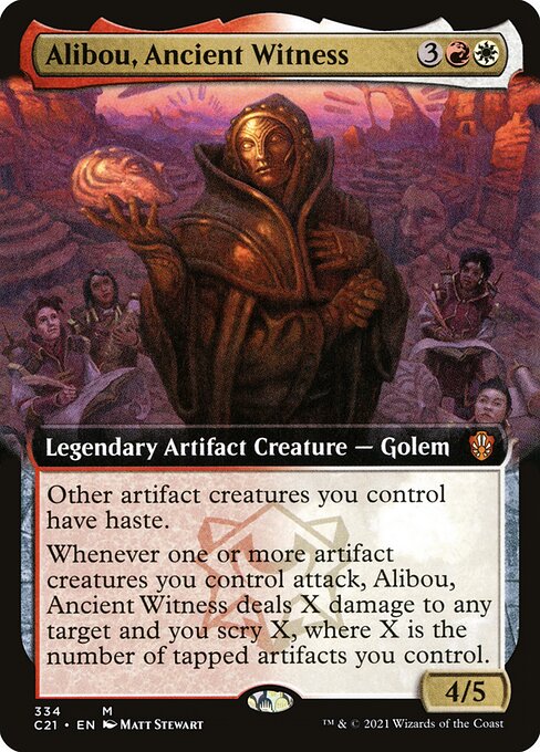 Alibou, Ancient Witness — art by Matt Stewart