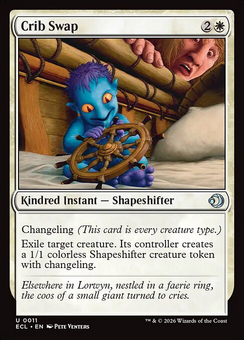 Crib Swap — art by Pete Venters