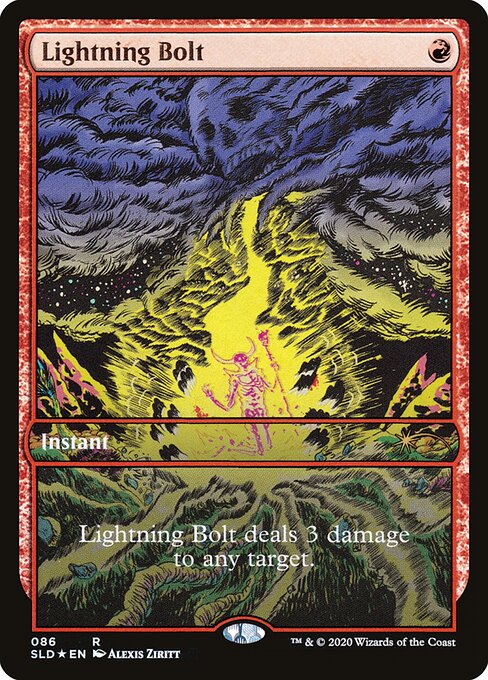 Lightning Bolt — art by Alexis Ziritt