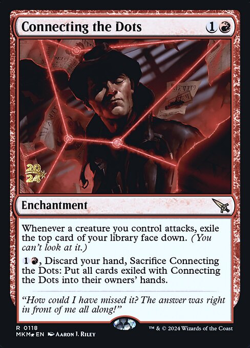 Connecting the Dots — art by Aaron J. Riley