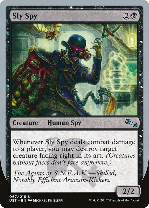 Sly Spy — art by Michael Phillippi