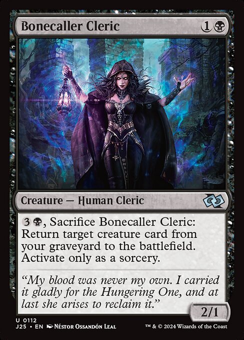 Bonecaller Cleric — art by Néstor Ossandón Leal