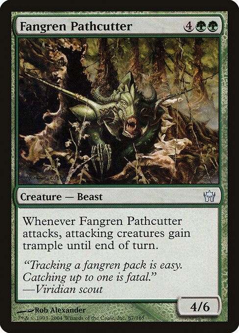 Fangren Pathcutter — art by Rob Alexander