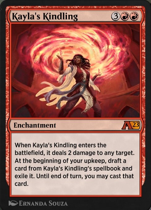 Kayla's Kindling — art by Ernanda Souza