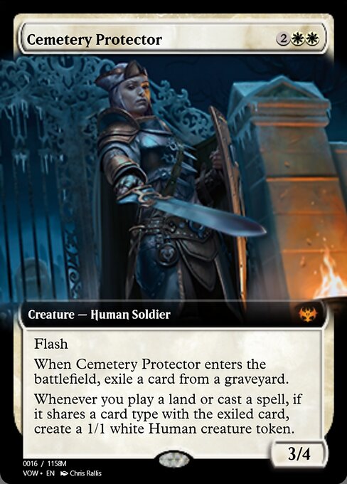 Cemetery Protector — art by Chris Rallis