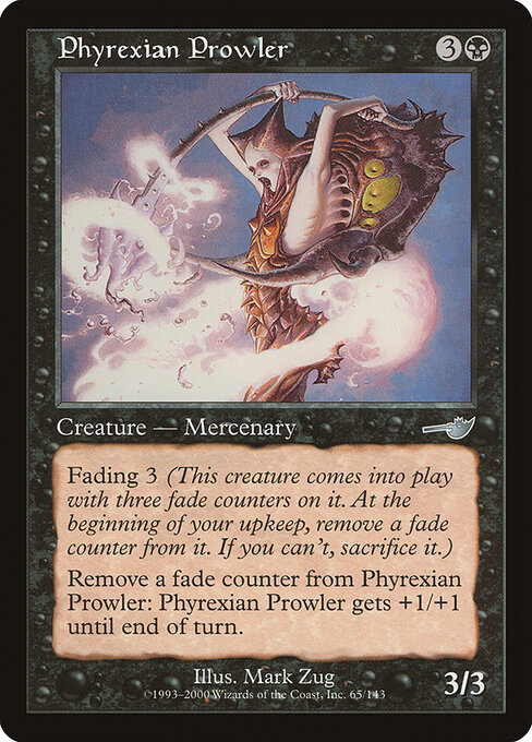 Phyrexian Prowler — art by Mark Zug
