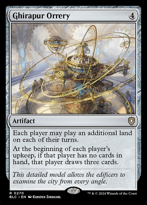 Ghirapur Orrery — art by Kirsten Zirngibl