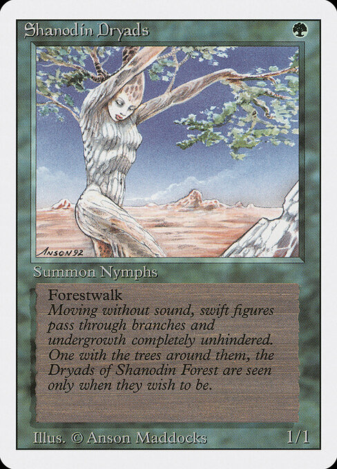 Shanodin Dryads — art by Anson Maddocks