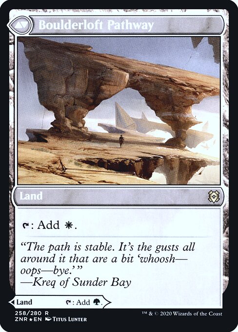 Branchloft Pathway // Boulderloft Pathway — art by Titus Lunter