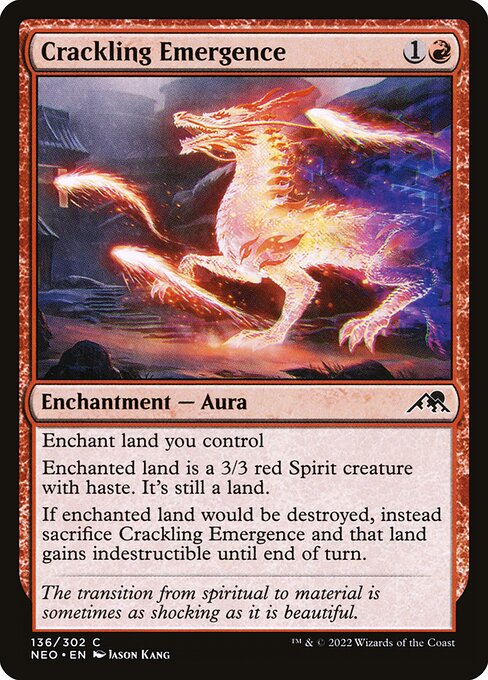 Crackling Emergence — art by Jason Kang