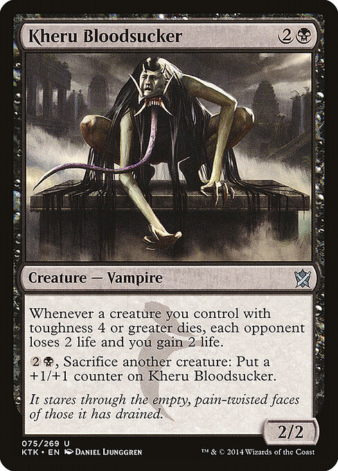 Kheru Bloodsucker — art by Daniel Ljunggren