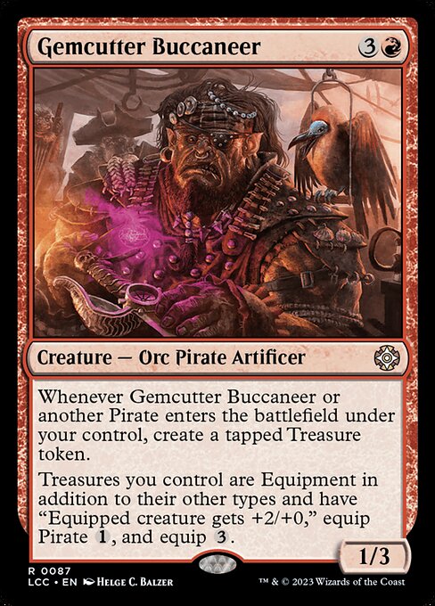 Gemcutter Buccaneer — art by Helge C. Balzer