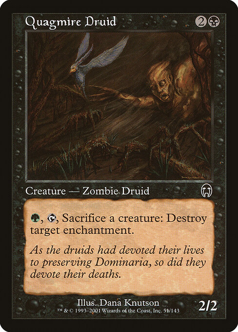 Quagmire Druid — art by Dana Knutson