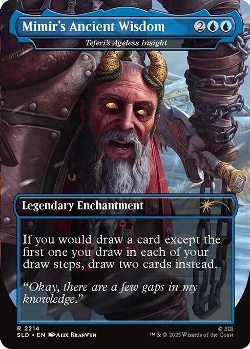 Teferi's Ageless Insight // Teferi's Ageless Insight — art by Alix Branwyn