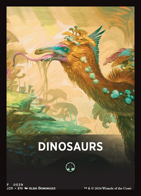Dinosaurs — art by Aldo Domínguez