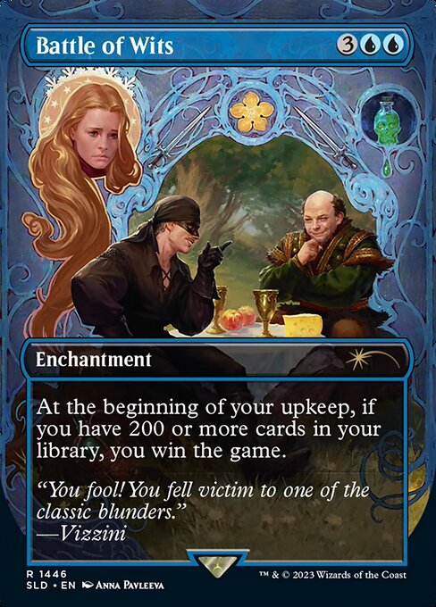 Battle of Wits — art by Anna Pavleeva