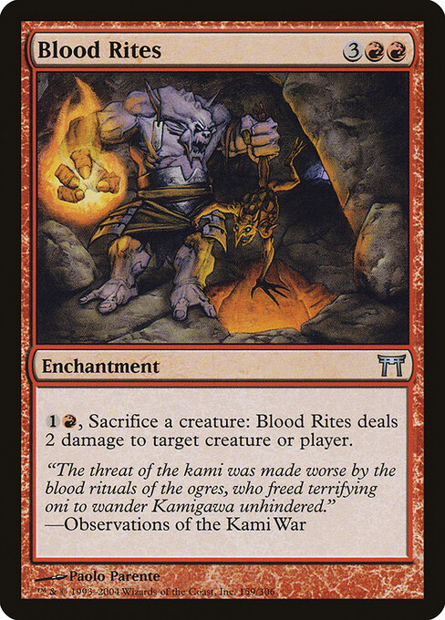 Blood Rites — art by Paolo Parente