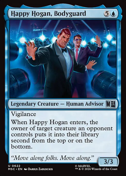 Happy Hogan, Bodyguard — art by Darius Zablockis