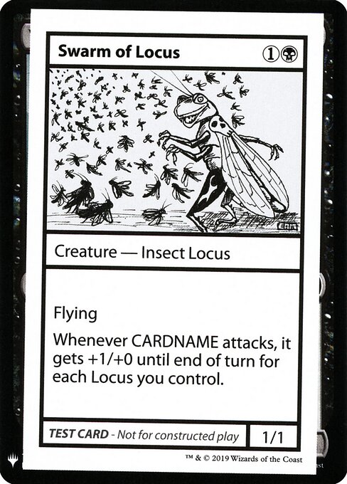 Swarm of Locus — art by Emily Maltby