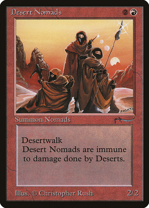 Desert Nomads — art by Christopher Rush