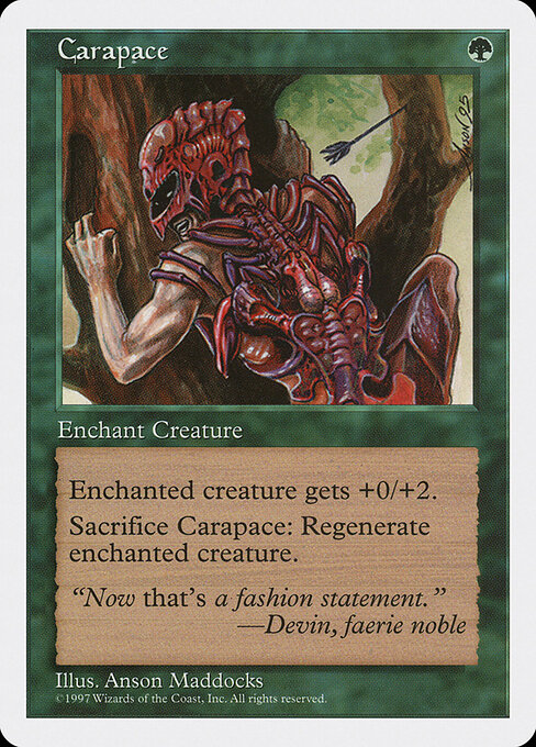 Carapace — art by Anson Maddocks