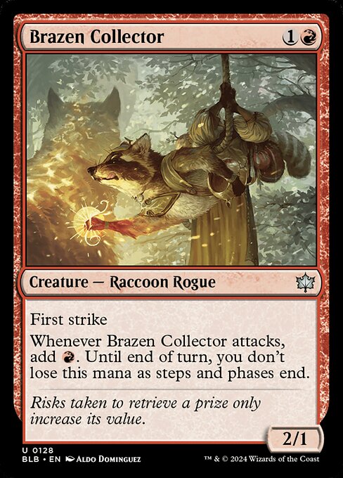 Brazen Collector — art by Aldo Domínguez