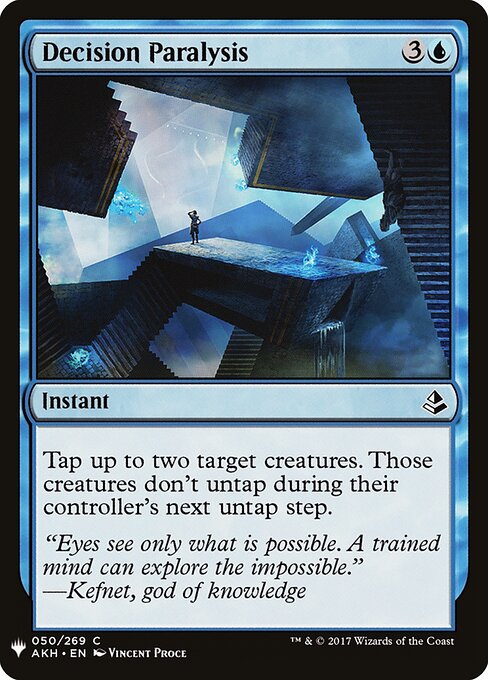 Decision Paralysis — art by Vincent Proce