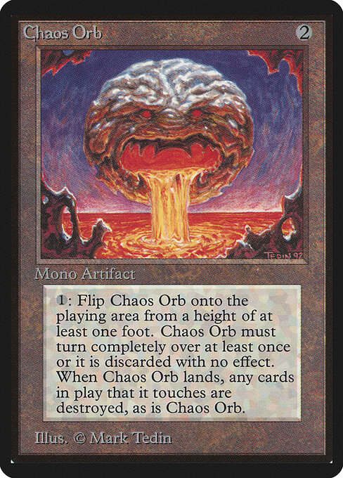 Chaos Orb — art by Mark Tedin
