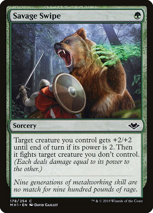 Savage Swipe — art by David Gaillet