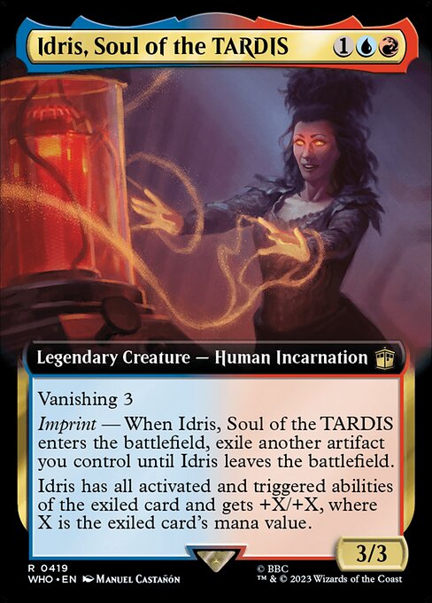 Idris, Soul of the TARDIS — art by Manuel Castañón