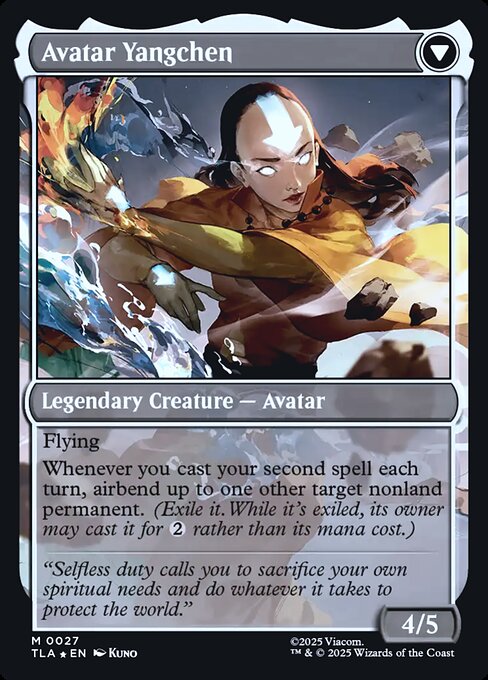 The Legend of Yangchen // Avatar Yangchen — art by Kuno