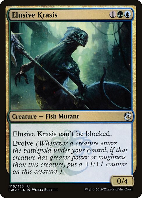 Elusive Krasis — art by Wesley Burt