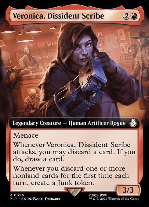 Veronica, Dissident Scribe — art by Pascal Quidault